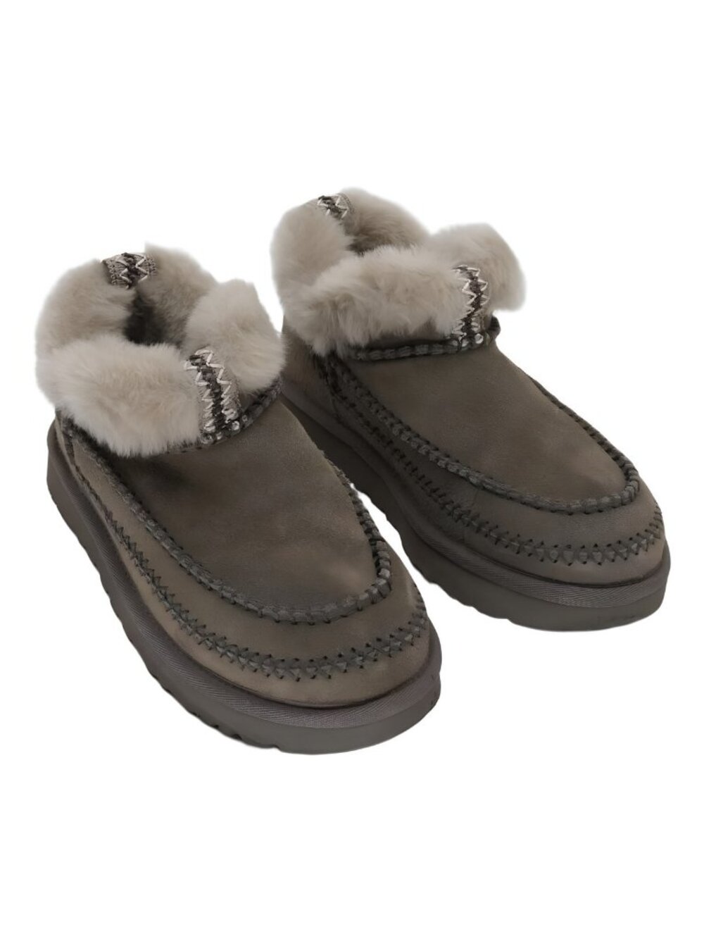 UGG Womens Classic Ultra Mini Alpine Hickory Brown Sz US 7M EU 38